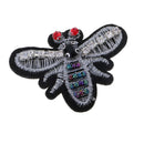 3 Pieces/Set Embroidery Rhinestone Beaded Patch Duck Dragonfly Patches Cloth Garment Decoration