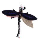 Sew On Embroidery Rhinestone Beaded Pearl Patch Dragonfly Patch Cloth Decor