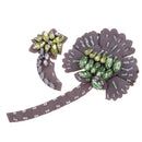 2pcs/Set Embroidery Rhinestone Beaded Patch Applique Handcrafts Cloth Decor