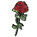 DIY Embroidered Rose Flower Patches For Cloth Sewing Applique Embellishment
