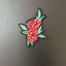 2 Pieces DIY Embroidered Flower Patches For Cloth Sewing Appliques Embellishment