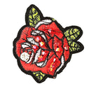 2 Pieces Embroidered Flower/Cactus Patches For Cloth Sewing Applique Embellishment
