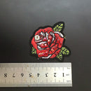 2 Pieces Embroidered Flower/Cactus Patches For Cloth Sewing Applique Embellishment