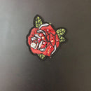 2 Pieces Embroidered Flower/Cactus Patches For Cloth Sewing Applique Embellishment