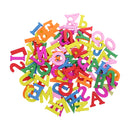 100 Pieces Children Alphabet A to Z Wooden Buttons Decorative Handmade DIY Sewing Crafts Scrapbooking Card for Baby