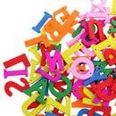 100 Pieces Children Alphabet A to Z Wooden Buttons Decorative Handmade DIY Sewing Crafts Scrapbooking Card for Baby