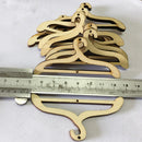 10 Pieces Wood Clothes Hanger Craft for Home Decoration Hanging Embellishment Children Handwork 2.5cm/0.98