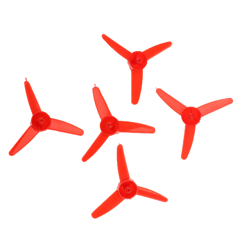 5 Pieces 30mm Leaf 2mm Hole 3 Leaf Propeller Triblade Props for 1801 RC Model Motors