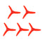 5 Pieces 30mm Leaf 2mm Hole 3 Leaf Propeller Triblade Props for 1801 RC Model Motors