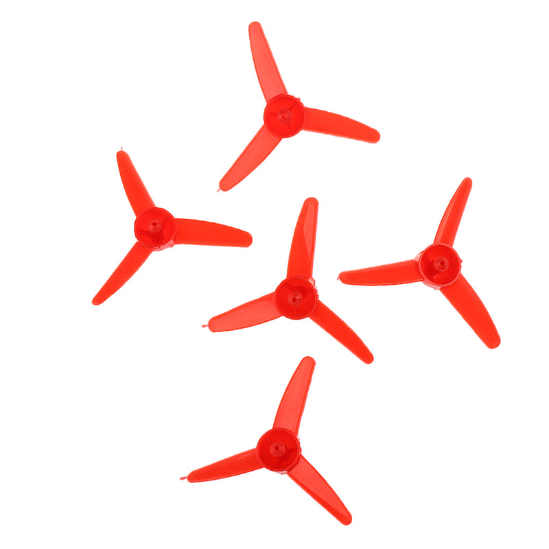 5 Pieces 30mm Leaf 2mm Hole 3 Leaf Propeller Triblade Props for 1801 RC Model Motors