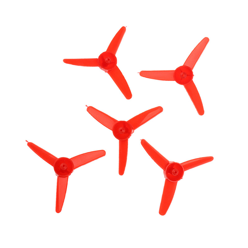 5 Pieces 30mm Leaf 2mm Hole 3 Leaf Propeller Triblade Props for 1801 RC Model Motors