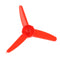 5 Pieces 30mm Leaf 2mm Hole 3 Leaf Propeller Triblade Props for 1801 RC Model Motors