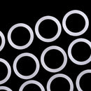 15 Pieces 22mm Plastic Crochet Ring Markers for Knitting Crochet DIY Handmade Sewing Craft Tool