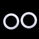 5 Pieces 50mm Plastic DIY Crochet Ring Circle Hook Craft Tool Accessory for Handbag Car Seat