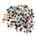 100 Pieces Colorful Star Rivet Spike Stud Punk Leathercraft DIY Punk Claw Rivets