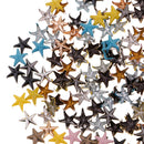 100 Pieces Colorful Star Rivet Spike Stud Punk Leathercraft DIY Punk Claw Rivets