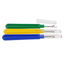 3 Pieces Steel Plastic Handle Craft Thread Cutter Seam Ripper Stitch Unpicker Needle Arts Sewing Tools