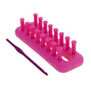 Rectangle Knitting Looms Kit Hat Socks Scarves DIY Craft with Crochet Hook