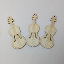 20 Pieces Natural Wood Button 2-holes Guitar Buttons for DIY Sewing Scrapbooking