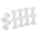 10 Pieces Wood Empty Thread Spools Reels Bobbins For Sewing Ribbons 47mmx31mm