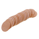 20 Pieces 36mm Unfinished Wooden Round Circle Discs Embellishments for Art Craft