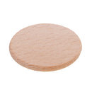 20 Pieces 36mm Unfinished Wooden Round Circle Discs Embellishments for Art Craft