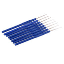 8 Sizes Knitting Crochet Hook Needles Locking Needle Clips Weaving DIY Tools