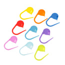 120 Pieces Knitting Crochet Locking Stitch Needle Clip Markers Holder Tools