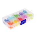 120 Pieces Knitting Crochet Locking Stitch Needle Clip Markers Holder Tools