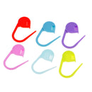 120 Pieces Knitting Crochet Locking Stitch Needle Clip Markers Holder Tools