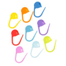 120 Pieces Knitting Crochet Locking Stitch Needle Clip Markers Holder Tools