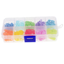 120 Pieces Knitting Crochet Locking Stitch Needle Clip Markers Holder Tools