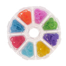 104 Pieces Knitting Crochet Locking Stitch Needle Clip Markers Holder Tools