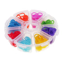 104 Pieces Knitting Crochet Locking Stitch Needle Clip Markers Holder Tools