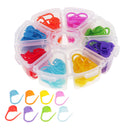 104 Pieces Knitting Crochet Locking Stitch Needle Clip Markers Holder Tools