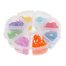 104 Pieces Knitting Crochet Locking Stitch Needle Clip Markers Holder Tools
