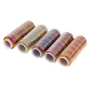 5 Pieces 150D Colorful Sewing Thread All Purpose Threads for Hand Machine Sewing