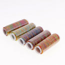 5 Pieces 150D Colorful Sewing Thread All Purpose Threads for Hand Machine Sewing