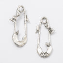 5 Styles Jewelry Connectors Antique Silver Tone Pendants Findings Charms Making Bracelet Necklace