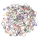 100 Pieces Assorted Color Calabash Shape Safety Pins Pear Gourd Shape Sewing Quilting Pins