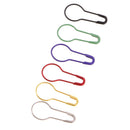 100 Pieces Assorted Color Calabash Shape Safety Pins Pear Gourd Shape Sewing Quilting Pins