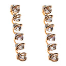 1 Pair Metal Crystal Shoes Chains Buckle Charms Jewelry for High-heeled Shoes