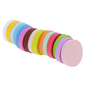 15 Pieces Round Rubber Stamp Carving Blocks for DIY Stamps Making Hobbies Crafts 5x1cm