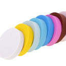 15 Pieces Round Rubber Stamp Carving Blocks for DIY Stamps Making Hobbies Crafts 5x1cm