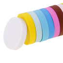 15 Pieces Round Rubber Stamp Carving Blocks for DIY Stamps Making Hobbies Crafts 5x1cm
