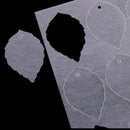 1 Sheet Precut Leaves Shape Heat Shrinkable Paper Shrink Films Paper for DIY Hanging Charms Jewelry Decor