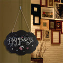 3 Pieces Chic Chalkboard Double Side Hanging Memo Blackboard Wedding Party Decoration