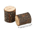10 Piece Wooden Base Card Holder Photo Clips Wedding Place Card Stands Table Centerpiece Party Decoration