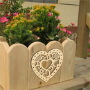 5 Pieces Wood Heart Embellishments With Rope For Christmas Wedding Decorations