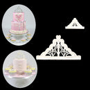 2 Pieces Crown Fondant Mold Cake Cutter Icing Cupcake Sugarcraft Decor Tool Molds